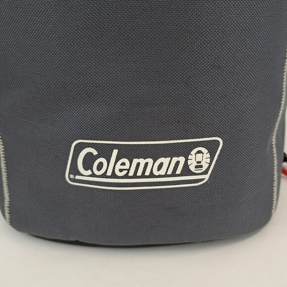 Coleman Propane Lantern Mantle Instastart Green Gray Carrying Case - Picture 3 of 16